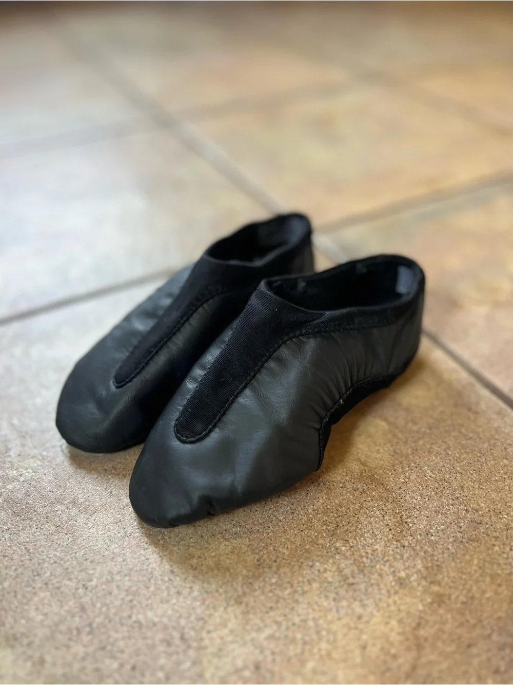 Bloch Black Jazz Shoes Kids Dance Slip-On